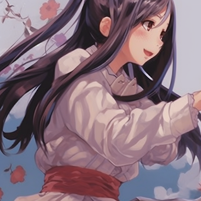 Image For Post | Two characters in traditional outfits, dense, floral background, sipping tea together. anime best friends matching pfp concepts pfp for discord. - [matching anime pfp best friends, aesthetic matching pfp ideas](https://hero.page/pfp/matching-anime-pfp-best-friends-aesthetic-matching-pfp-ideas)