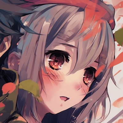 Image For Post | Naruto and Sakura, vivid colors with striking details, side-by-side. beautiful matching pfp pfp for discord. - [off](https://hero.page/pfp/off-brand-matching-pfp-matching-pfps-only)