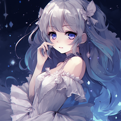 Image For Post | Magical girl character surrounded by sparkles, luminous effects and vibrant colors. unique female anime pfp pfp for discord. - [female anime pfp](https://hero.page/pfp/female-anime-pfp)