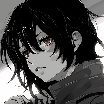 Image For Post | A detailed black and white manga character in profile, highlighting the complex linework and shading. top rated anime black pfp pfp for discord. - [Anime Black PFP](https://hero.page/pfp/anime-black-pfp)