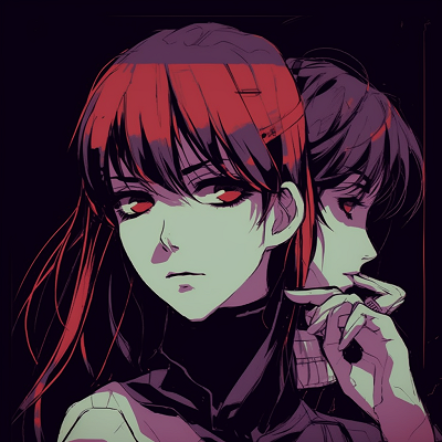 Image For Post | Shadowy representation of an Angel from NGE in desolate grunge style, dark tones and heavy shadows. anime inspired grunge aesthetic pfp pfp for discord. - [All about grunge aesthetic pfp](https://hero.page/pfp/all-about-grunge-aesthetic-pfp)