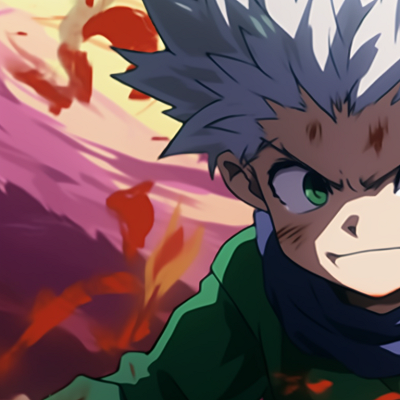 Image For Post Silhouette Pair - gon and killua wallpaper matching pfp left side