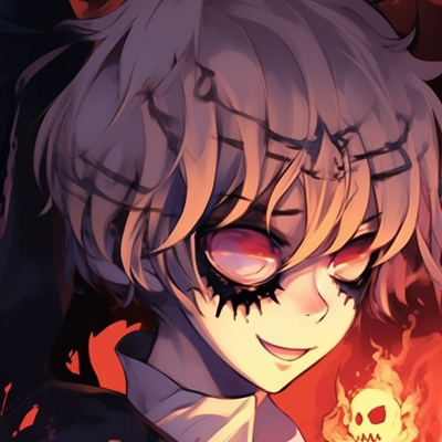 Image For Post | Two characters, gloomy colors and intricate details, mysterious grins adorning their faces. creepy halloween pfp matching pfp for discord. - [halloween pfp matching, aesthetic matching pfp ideas](https://hero.page/pfp/halloween-pfp-matching-aesthetic-matching-pfp-ideas)