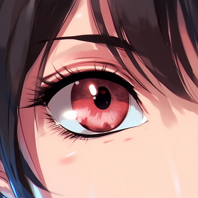 Image For Post | Profile picture with anime eyes displaying hints of mischief, composed of sharp lines and warmer hues. anime eyes pfp girl creations - [Anime Eyes PFP Mastery](https://hero.page/pfp/anime-eyes-pfp-mastery)