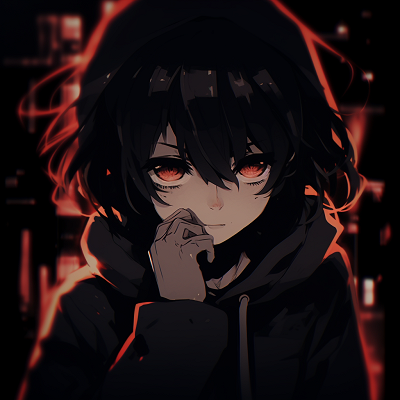 Image For Post | Anime boy emanating a dark aura, intense atmosphere with the use of dark tones. mysterious dark anime pfp boy - [Dark Aesthetic Anime PFP Collection](https://hero.page/pfp/dark-aesthetic-anime-pfp-collection)