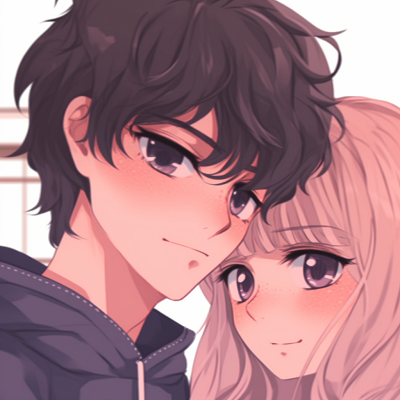 Image For Post | Matching profile picture of an anime couple, featuring soft shading and pastel colors. unique matching anime pfpHD, free download - [matching anime pfp](https://hero.page/pfp/matching-anime-pfp)
