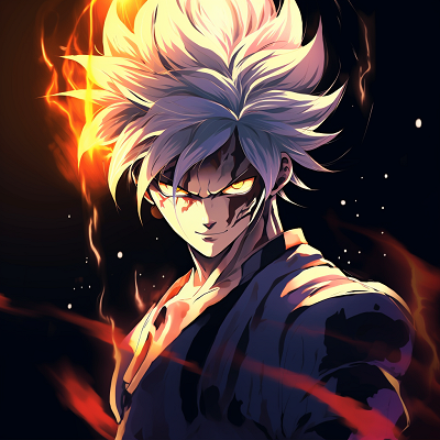 Image For Post | Goku in Super Saiyan form, high energy lines and bold colors. 4k anime character profile photos - [anime pfp 4k Highlights](https://hero.page/pfp/anime-pfp-4k-highlights)