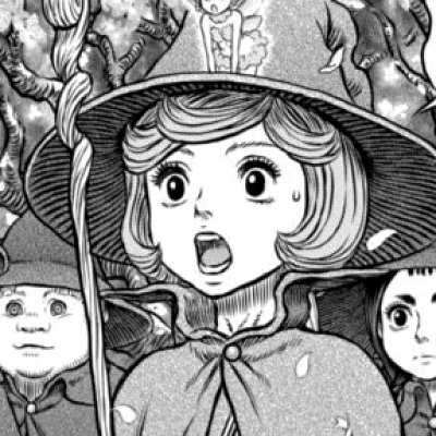 Image For Post | Aesthetic anime & manga PFP for discord, Berserk, The Witches' Village - 344, Page 17, Chapter 344. 1:1 square ratio. Aesthetic pfps dark, color & black and white. - [Anime Manga PFPs Berserk, Chapters 342](https://hero.page/pfp/anime-manga-pfps-berserk-chapters-342-374-aesthetic-pfps)