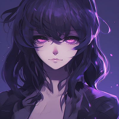 Image For Post | Anime girl bathed in radiant purple light, illuminating the character's delicate features. mesmerizing purple anime girls - [Expert Purple Anime PFP](https://hero.page/pfp/expert-purple-anime-pfp)