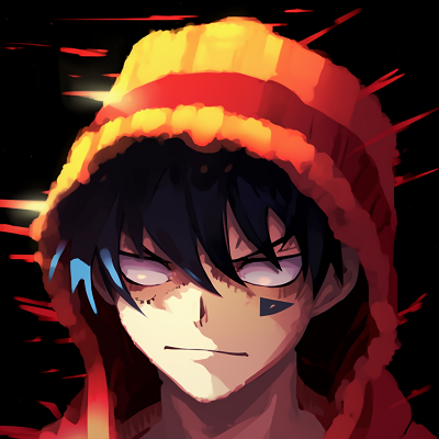 Image For Post Luffy's intense gaze - anime inspired animated pfp