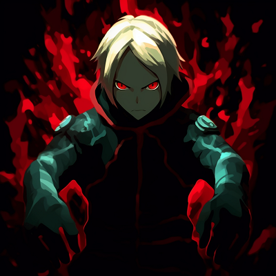 Image For Post | Edward Elric in a dynamic action pose from Fullmetal Alchemist, bold lines and rich colors. creation of cool animated pfp - [cool animated pfp](https://hero.page/pfp/cool-animated-pfp)