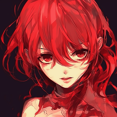 Image For Post | Close-up portrait of a redhead anime girl with expressive eyes and rich color palette. beautiful red anime girl pfp - [Red Anime PFP Compilation](https://hero.page/pfp/red-anime-pfp-compilation)