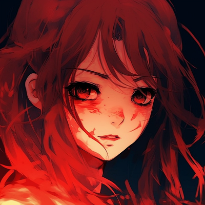 Image For Post | Detailed headshot of a redhead anime girl, expressive eyes and high contrast. red anime girl pfp gif collection - [Red Anime PFP Compilation](https://hero.page/pfp/red-anime-pfp-compilation)