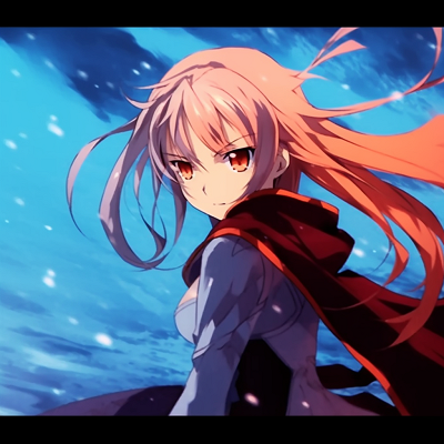 Image For Post | Asuna in her fierce battle stance, empowering image of strength and precision. captivating anime pfp gifs index - [Center for Anime PFP GIFs Research](https://hero.page/pfp/center-for-anime-pfp-gifs-research)