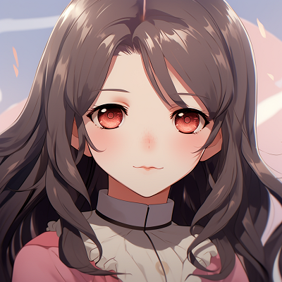 Image For Post | Close-up of Nezuko Kamado from Demon Slayer, hues of pink and detailed features. famous anime pfp options - [Best Anime PFP](https://hero.page/pfp/best-anime-pfp)