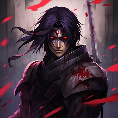 Image For Post | A shadowy samurai figure, high contrast and minimalist details. badass anime pfp manga styles - [Badass Anime Pfp Collection](https://hero.page/pfp/badass-anime-pfp-collection)