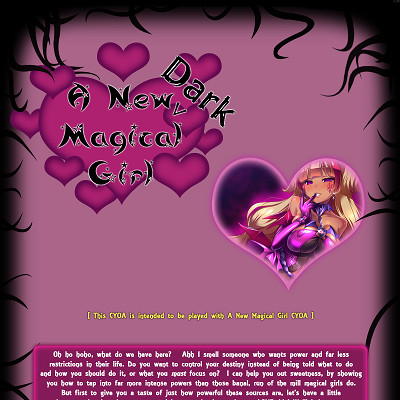 Image For Post | Dark Magical Girl pg1 CYOA