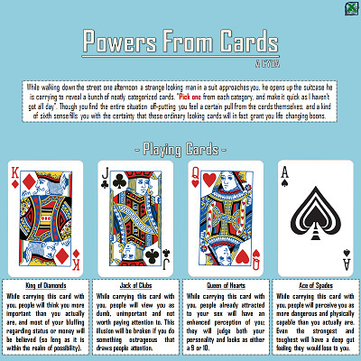 Image For Post Powers From Cards CYOA (by ExcelAnon)