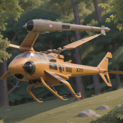 Image For Post Anime, laser gun, helicopter, forest, pterodactyl, telescope, HD, 4K, AI Generated Art