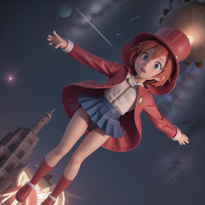 Image For Post Anime, meteor shower, suspicion, circus, exploring, key, HD, 4K, AI Generated Art