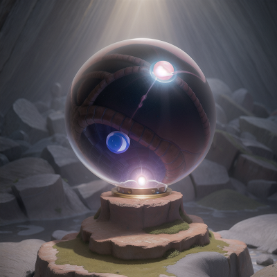 Image For Post Anime, drought, crystal ball, success, alien planet, magic portal, HD, 4K, AI Generated Art
