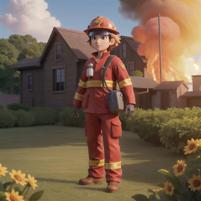 Image For Post Anime, virtual reality, crystal, farm, firefighter, knight, HD, 4K, AI Generated Art