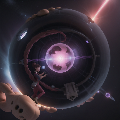 Image For Post Anime, mechanic, force field, crystal ball, wormhole, key, HD, 4K, AI Generated Art