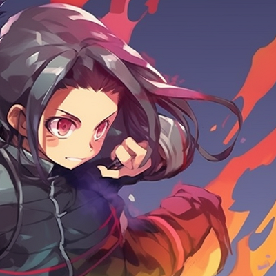 Image For Post | Two characters displaying contrasting elements of fire and ice, vibrant coloring and dynamic energy. exclusive demon slayer matching pfp collection pfp for discord. - [demon slayer matching pfp, aesthetic matching pfp ideas](https://hero.page/pfp/demon-slayer-matching-pfp-aesthetic-matching-pfp-ideas)