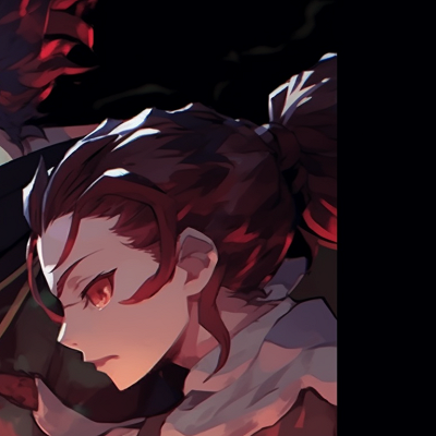 Image For Post | Main protagonist characters in intense action, bold background and vivid colors. stunning demon slayer matching pfp selection pfp for discord. - [demon slayer matching pfp, aesthetic matching pfp ideas](https://hero.page/pfp/demon-slayer-matching-pfp-aesthetic-matching-pfp-ideas)