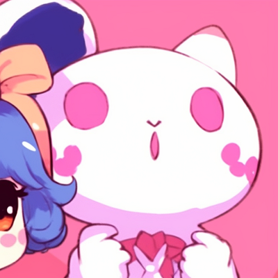 Image For Post | Two characters, hands intertwined, cute art style. sanrio expressive matching pfp pfp for discord. - [sanrio matching pfp, aesthetic matching pfp ideas](https://hero.page/pfp/sanrio-matching-pfp-aesthetic-matching-pfp-ideas)