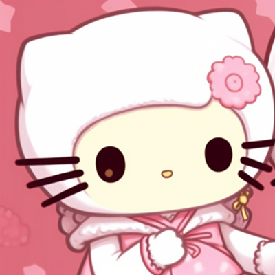 Image For Post | Two Hello Kitty characters amidst cherry blossoms, soft and lovely colors with natural elements. aesthetic hello kitty pfp matching pfp for discord. - [hello kitty pfp matching, aesthetic matching pfp ideas](https://hero.page/pfp/hello-kitty-pfp-matching-aesthetic-matching-pfp-ideas)