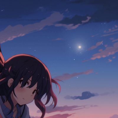 Image For Post | Two characters under a moon, soft color palette with a touch of realism, a relaxed posture. anime matching pfp gifs inspiration pfp for discord. - [matching pfp gifs, aesthetic matching pfp ideas](https://hero.page/pfp/matching-pfp-gifs-aesthetic-matching-pfp-ideas)