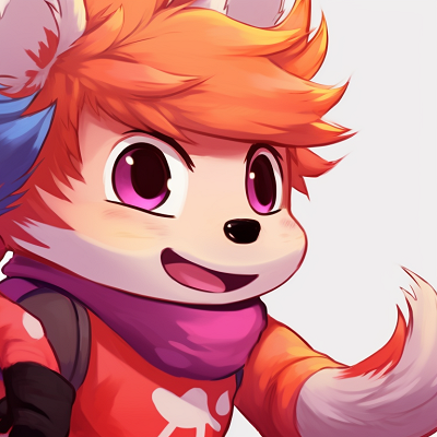 Image For Post | Two characters in playful poses, in vibrant colors and cartoonish style. character based furry matching pfp pfp for discord. - [furry matching pfp, aesthetic matching pfp ideas](https://hero.page/pfp/furry-matching-pfp-aesthetic-matching-pfp-ideas)