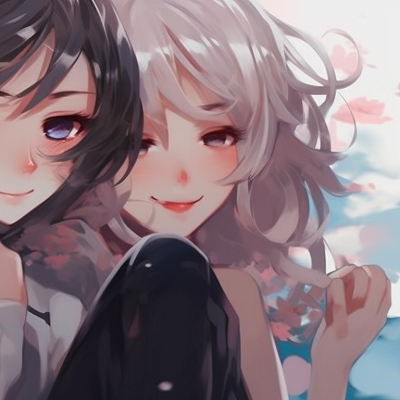 Image For Post | Two characters under blossoming sakura trees, pastel colors and serene expressions. unique pfp combinations for best friends pfp for discord. - [matching pfp for best friends, aesthetic matching pfp ideas](https://hero.page/pfp/matching-pfp-for-best-friends-aesthetic-matching-pfp-ideas)
