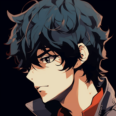 Image For Post | Spike in thoughtful pose, dynamic composition and earthy colors. classic anime male pfp pfp for discord. - [Anime Male PFP Collections](https://hero.page/pfp/anime-male-pfp-collections)