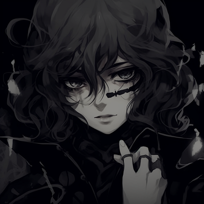 Image For Post | A sorcerer with confident gaze, deep shadows and striking eyes. anime pfp dark aesthetic inspiration pfp for discord. - [Ultimate anime pfp dark](https://hero.page/pfp/ultimate-anime-pfp-dark)