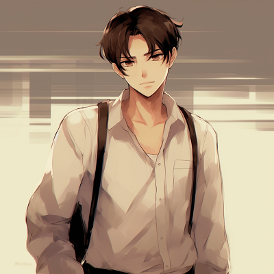 Image For Post Close up of Levi Ackerman - cool anime male pfp