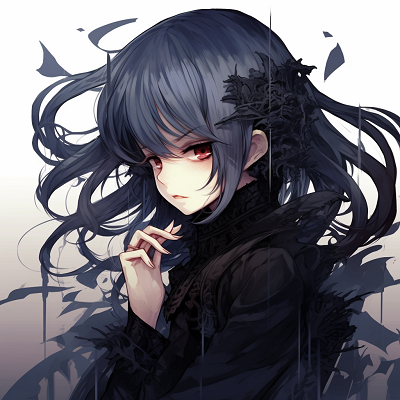 Image For Post | Anime profile image featuring a goth-style girl, predominance of dark colors and sharp linework. preparing goth anime girl pfp pfp for discord. - [Goth Anime Girl PFP](https://hero.page/pfp/goth-anime-girl-pfp)