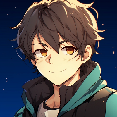Image For Post | Anime boy profile with an infectious grin, soft shading and upbeat hues. cute anime guys pfp pfp for discord. - [anime guys pfp suggestions](https://hero.page/pfp/anime-guys-pfp-suggestions)