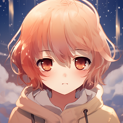 Image For Post | Cute boy anime character in kawaii art style emphasizing big sparkly eyes. anime pfp cute collections pfp for discord. - [anime pfp cute](https://hero.page/pfp/anime-pfp-cute)