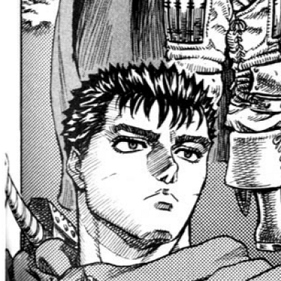 Image For Post | Aesthetic anime & manga PFP for discord, Berserk, The Fighter - 43, Page 9, Chapter 43. 1:1 square ratio. Aesthetic pfps dark, color & black and white. - [Anime Manga PFPs Berserk, Chapters 43](https://hero.page/pfp/anime-manga-pfps-berserk-chapters-43-92-aesthetic-pfps)