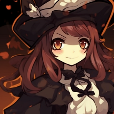 Image For Post | Two characters with pumpkins, orange and black color scheme, gothic style. halloween matching avatars pfp for discord. - [matching halloween pfp, aesthetic matching pfp ideas](https://hero.page/pfp/matching-halloween-pfp-aesthetic-matching-pfp-ideas)