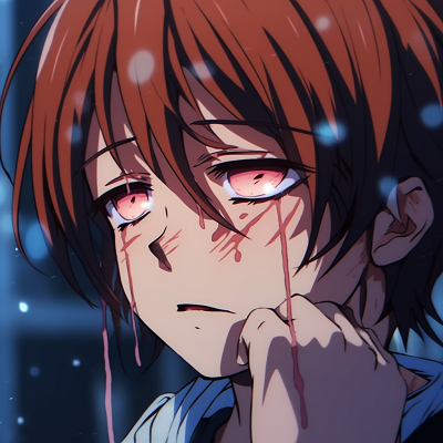 Image For Post | Anime character shedding tears, remarkable details around the eyes and hair expressive crying anime pfp pfp for discord. - [Crying Anime PFP](https://hero.page/pfp/crying-anime-pfp)
