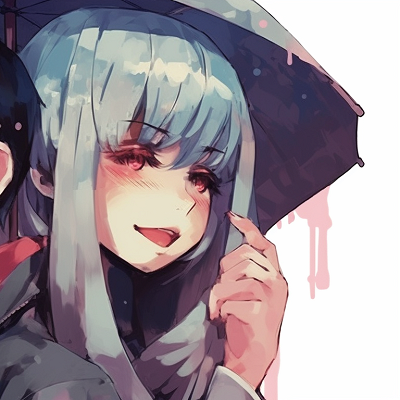 Image For Post | Two characters under an umbrella, watercolor aesthetics and cool tones. couple pfp matching designs pfp for discord. - [couple pfp matching, aesthetic matching pfp ideas](https://hero.page/pfp/couple-pfp-matching-aesthetic-matching-pfp-ideas)