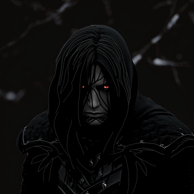 Image For Post | Depiction of a darkly clad warrior with intricate armor details, gloomy color palette accentuating the grim aesthetic. illustrated dark aesthetic pfp pfp for discord. - [Dark Aesthetic PFP Collection](https://hero.page/pfp/dark-aesthetic-pfp-collection)