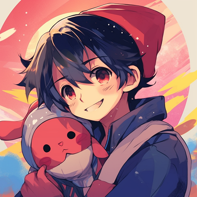 Image For Post | Ash and Pikachu in a friendly pose, playful aesthetic and bold lines. lovable characters for couple anime matching pfp pfp for discord. - [Couple Anime Matching PFP Inspiration](https://hero.page/pfp/couple-anime-matching-pfp-inspiration)