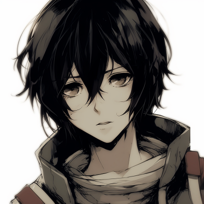 Image For Post | Close-up on Mikasa Ackerman's face, detailed shading and realistic style. top rated manga anime pfp pfp for discord. - [Manga Anime PFP](https://hero.page/pfp/manga-anime-pfp)