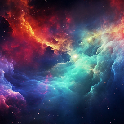 Image For Post Digital Vibrancy Cosmos Depiction - Wallpaper
