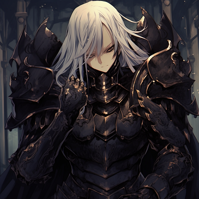 Image For Post | Detailed depiction of a Gothic knight's sword, ornate design and metallic colors. enthralling gothic anime pfp - [Gothic Anime PFP Gallery](https://hero.page/pfp/gothic-anime-pfp-gallery)