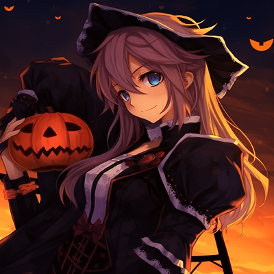 Image For Post | An anime pair portrayed in whimsical Halloween costumes, showcasing high contrast and attention to fabric details. halloween anime couple pfp - [Halloween Anime PFP Collection](https://hero.page/pfp/halloween-anime-pfp-collection)